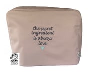 Cozycoverup Dust Cover for Kenwood Food Mixer in Secret Love (Major Classic/Premier/Chef XL/6.7L KM636 KVL4100S, Taupe)