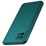 anccer Compatible for Xiaomi Mi 10 Lite Case, [Anti-Drop] Slim Thin Matte Hard Case, Full Protective Cover For Xiaomi Mi 10 Lite (Green)
