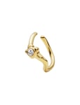 Iris Earcuff Accessories Jewellery Earrings Ear Cuffs Gold Maria Black