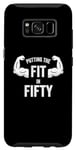 Coque pour Galaxy S8 Fun Putting the Fit in Fifty 50th Birthday 1974 Workout Desi