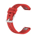 Garmin Forerunner 935, Fenix 5 Justerbart klockband - Röd