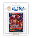Entei V 22/172 - Ultraboost X Epée et Bouclier 9 - Stars Étincelantes - Coffret de 10 cartes Pokémon Françaises