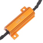 2pcs H7 50w 6ω Car Load Resistor Controller Warning Canceler Led One Size
