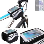 For Samsung Galaxy A55 5G bike frame bag bicycle mount smartphone holder top tub