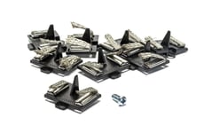 MICRO SCALEXTRIC G8047 SPARE GUIDE PACK OF 8 WITH SCREW