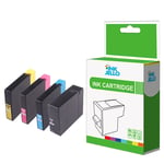InkJello Compatible Ink Cartridge Replacement for Canon MAXIFY iB4050 iB4150 MB5050 MB5150 MB5155 MB5350 MB5450 MB5455 PGI-2500XL (Black,Cyan,Magenta,Yellow 4-Pack)