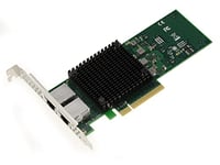 KALEA-INFORMATIQUE Carte PC et Serveur PCIe 3.0 x8 Dual ethernet RJ45 10G 5G 2.5G 1G 2 Ports avec Chipset Intel X710-T2