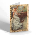 VALENTINES DAY CARD - Vintage Design - Love's Message