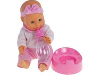 Smily Bambolina Docka Med Kruka Och Flaska Amore 33Cm, Bd1807