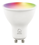 Deltaco Smart Home RGB LED -lamppu GU10, WiFi
