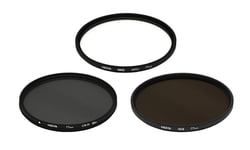 Hoya Digital Filter Kit - Filterpaket - Neutral Täthet/ Uv/Cirkulär Polarisator - 52 Mm