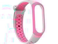 Beline Beline Mi Band 3/4 Design Rosa-Grå/Pink-Grå