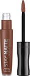 Rimmel London Stay Matte Liquid Lipstick, Scandalous, Nude Shade 4, 5.5 Ml (Pack