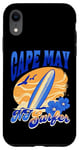 iPhone XR New Jersey Surfer Cape May NJ Surfing Beach Boardwalk Case