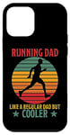 Coque pour iPhone 12 mini Running Dad Cooler Citation drôle Course à Pied Entraînement Jogging