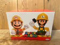 Super Mario Builder 10cm Figures set New (A13)