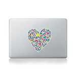 Animal Heart Vinyl Sticker for Macbook (13/15) or Laptop by Amber Elise