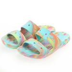 Women's Sandals Crocs Classic Marbled Slip on in Multicolour