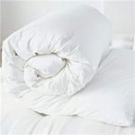 Slumber Nights 15 Tog Single Duvet Anti Allergy Hollowfibre Winter Quilt Single Bed