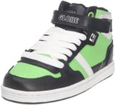 Globe Superfly-Kids, Chaussures de skate garçon - Multicolore (Black/Green), 37 EU (5)