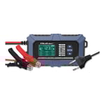 Qoltec - batteriladdare - LCD, reparationsfunktion 12V, med batteritestare