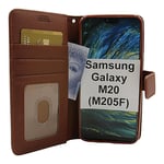 New Standcase Wallet Samsung Galaxy M20 (M205F) (Brun)