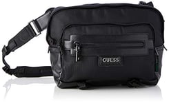 Guess Massa Camera Bag, Bags Briefcase Man, Black, One Size