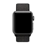 Apple Watch 45mm Series 8 Armband i nylon, svart