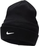 Nike FB6492-010 K NK Peak Beanie SC SWSH Hat Unisex Black/White Taille 1SIZE
