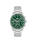 Lacoste Chronograph Quartz Watch for men BOSTON Collection with Stainless Steel bracelet Stainless Steel bracelet - 2011346