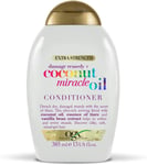 OGX Coconut Miracle Oil Conditioner for Damaged Hair, 385ml