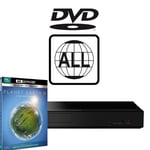 Panasonic Blu-ray Player DP-UB154EB-K MultiRegion for DVD inc Planet Earth 2 4K