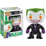 EXCLUSIVE DC COMICS BATMAN - THE JOKER BLACK SUIT VINYL FIGURE POP HEROES 06