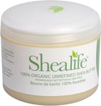 220 Grams Organic Unrefined Shea Butter for Conditioning Sensitive and Dry Skin