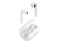 Aql Btslangtwsw, True Wireless Stereo (Tws), Samtal/Musik, 45 G, Headset, Vit