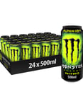 24 stk Monster Nitro Super Dry 500 ml Energidrikk - Helt Brett