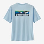 Patagonia M's Cap Cool Daily Graphic Shirt - Waters Boardshort Logo: Chilled Blue