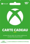 Code de téléchargement Xbox carte cadeau monnaie virtuelle 15€