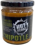Hot Smoked Chipotle Chilli Mustard - Stark Senap med Rökt Chipotle-Smak 227 ml (USA-Import)