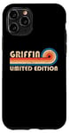 Coque pour iPhone 11 Pro GRIFFIN Surname Retro Vintage 80s 90s Birthday Reunion