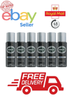 Brut Deodorant Spray Musk 6 x  200ML Royal Mail Tracked 48 hours