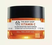The Body Shop Vitamin C Glow Boosting Moisturiser 50Ml for Dull Tired Skin, 50.0