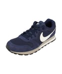 Nike Md Runner Mens Navy Trainers - Size UK 6