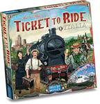 Asmodee Ticket to Ride: Italie + Japon-Jeu de Table, édition en Italien (8507), Single, 720632, Multicolore