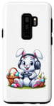 Galaxy S9+ Happy Easter Day 2024 Bunny Boys Girls Kids Gamer Headphones Case