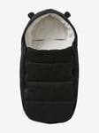 Footmuff for Baby Car Seat & Carrycot in Water-Repellent Fabric black
