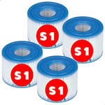 Svømmebassin filter Intex PureSpa S1 4 enheder