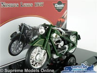 NIMBUS LEXUS MODEL MOTORBIKE 1:24 SIZE GREEN IXO 1937 CLASSIC ATLAS BIKE T3