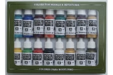 Vallejo Acrylic Model Color Set Ancient/Medieval (16)