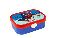 Mepal - Boîte à Déjeuner Campus - Lunch Box Bento pour Enfants - Boite Repas avec Compartiment Bento - Fermeture à Clip - Sans BPA et Compatible au Lave-Vaisselle - 750 ml - Spiderman